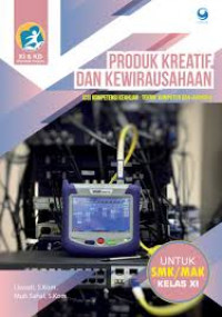 Image of Produk Kreatif Dan Kewirahusaan Teknik Komputer dan Jaringan XI